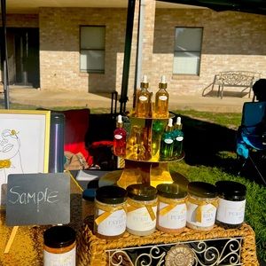 I créate natural face oil, body oil or hair oil